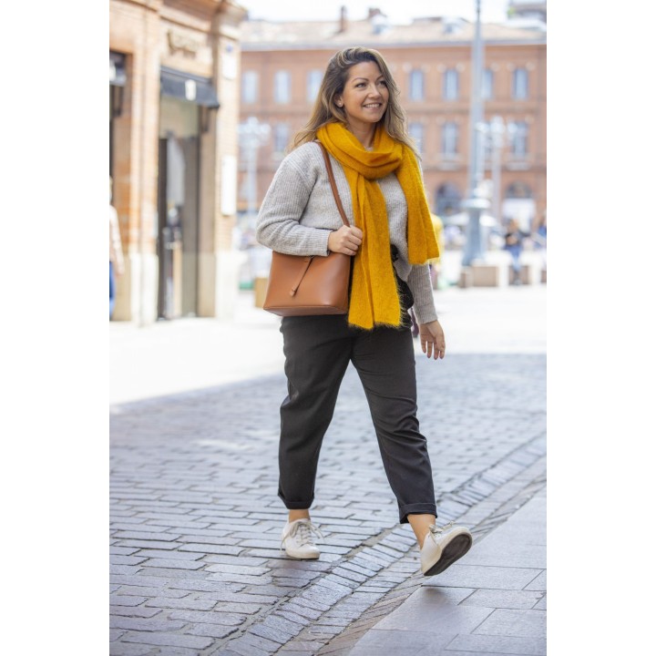 ÉCHARPE OVERSIZE unie