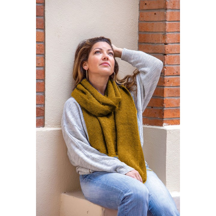 ÉCHARPE OVERSIZE unie
