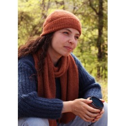 Bonnet fin - mohair et soie