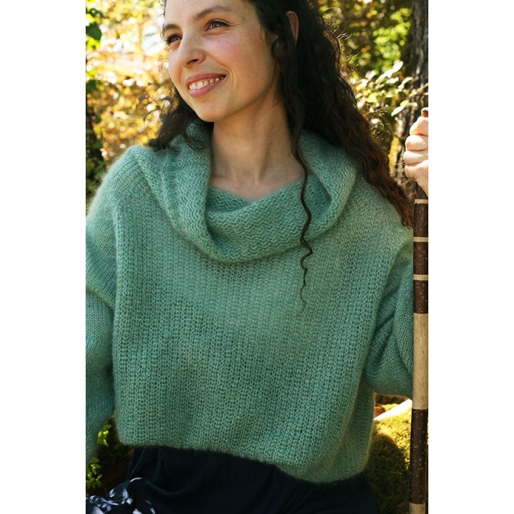 PULL COL BOULE